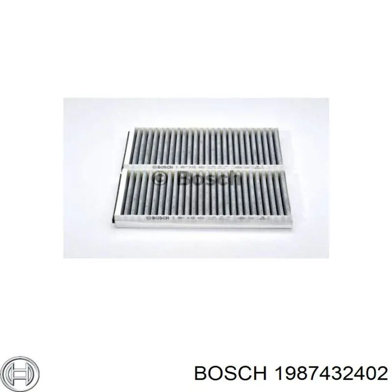 Повітряний фільтр салону Bosch 1987432402