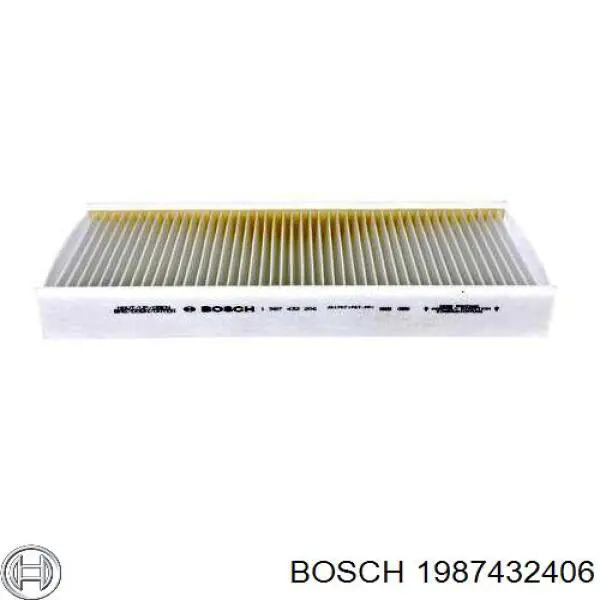 Повітряний фільтр салону Bosch 1987432406