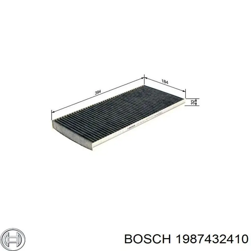 Фільтр салону 1987432410 Bosch