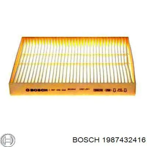 Повітряний фільтр салону Bosch 1987432416