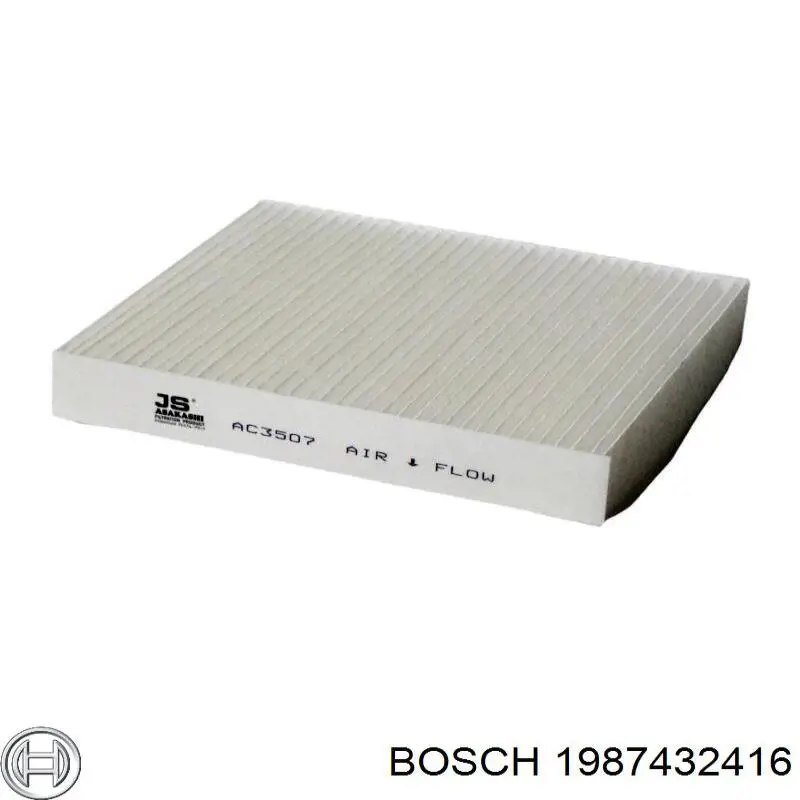 1987432416 Bosch Внутрішньосалонний фільтр