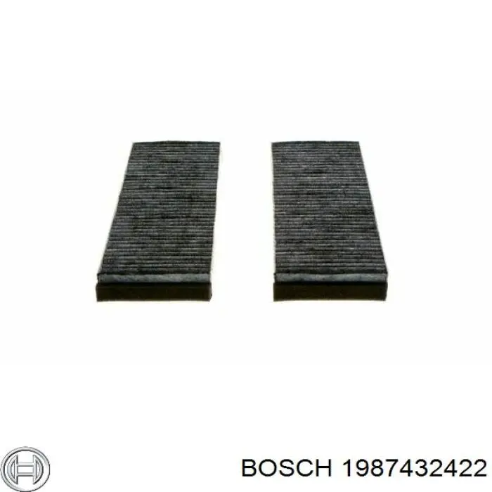 Повітряний фільтр салону Bosch 1987432422