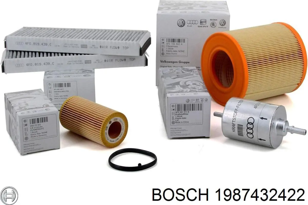 Фільтр повітряний обігрівача Bosch 1987432422 ціна, від 18.31 USD