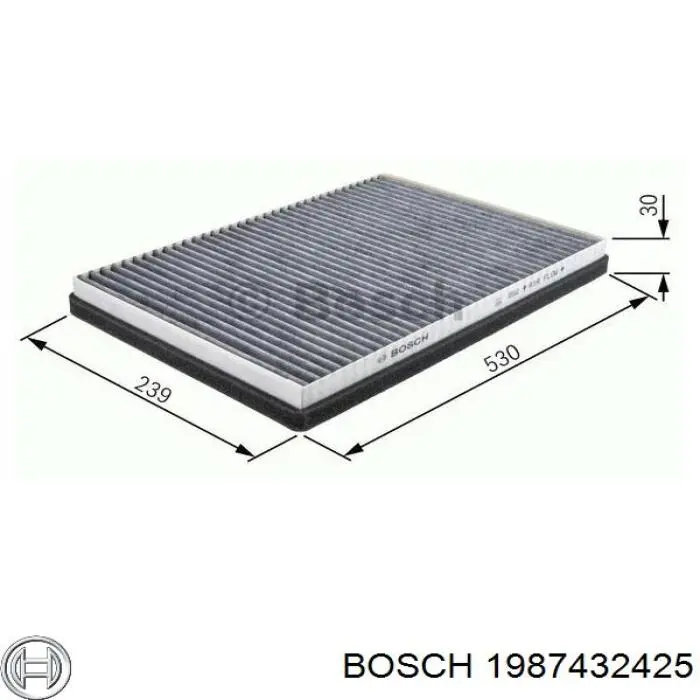 1987432425 Bosch фільтр салону