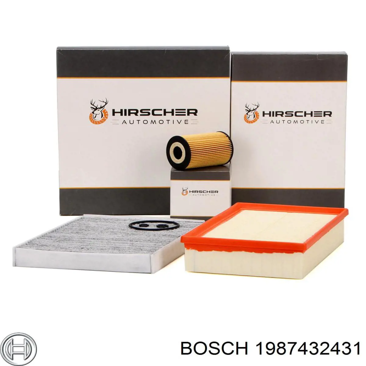 Фільтр повітряний обігрівача Bosch 1987432431 ціна, від 12.67 USD