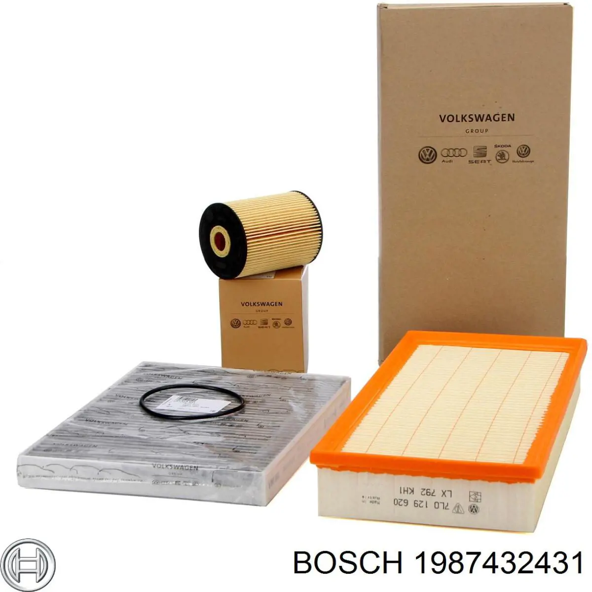 1987432431 Bosch Внутрішньосалонний фільтр