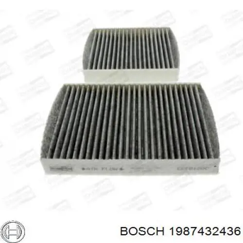 1987432436 Bosch Внутрішньосалонний фільтр