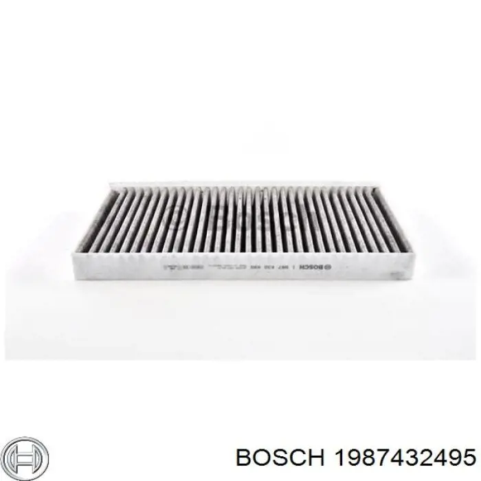 Повітряний фільтр салону Bosch 1987432495