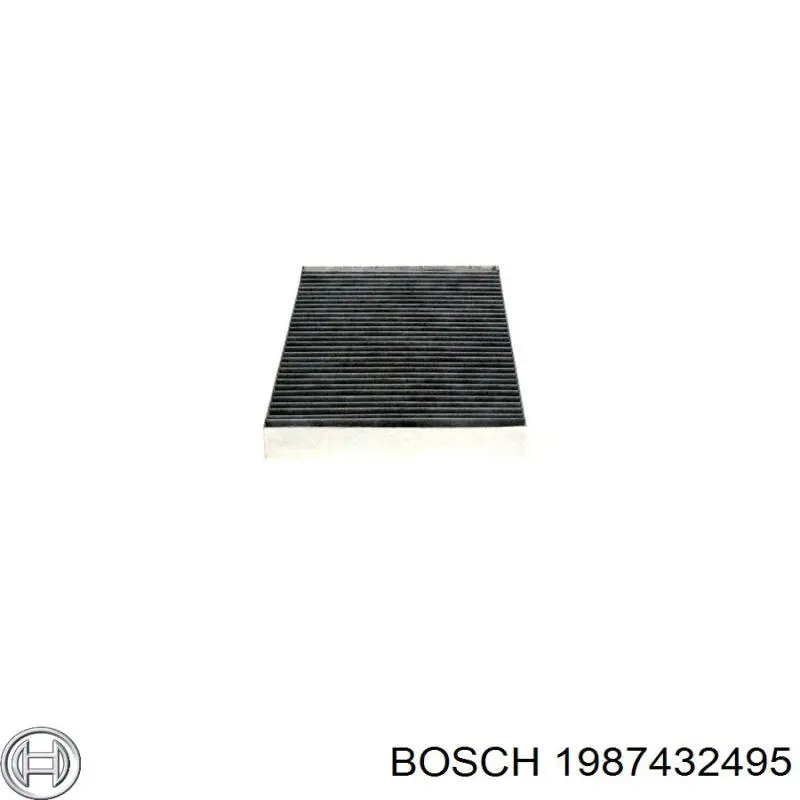 Фільтр повітряний обігрівача Bosch 1987432495 ціна, від 17.88 USD