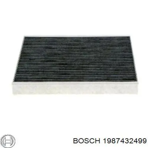 Фільтр повітряний обігрівача Bosch 1987432499 ціна, від 9.65 USD