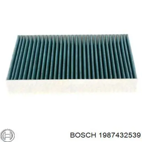Фільтр повітряний обігрівача Bosch 1987432539 ціна, від 10.15 USD