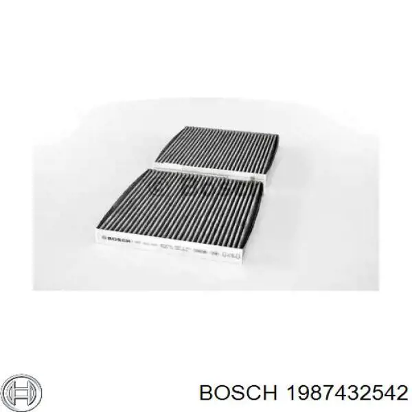 Повітряний фільтр салону Bosch 1987432542