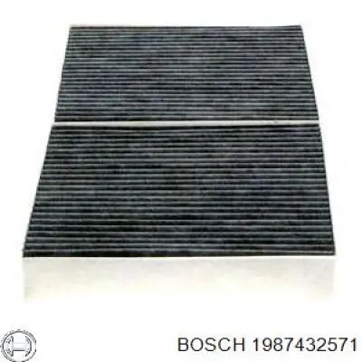 1987432571 Bosch Внутрішньосалонний фільтр
