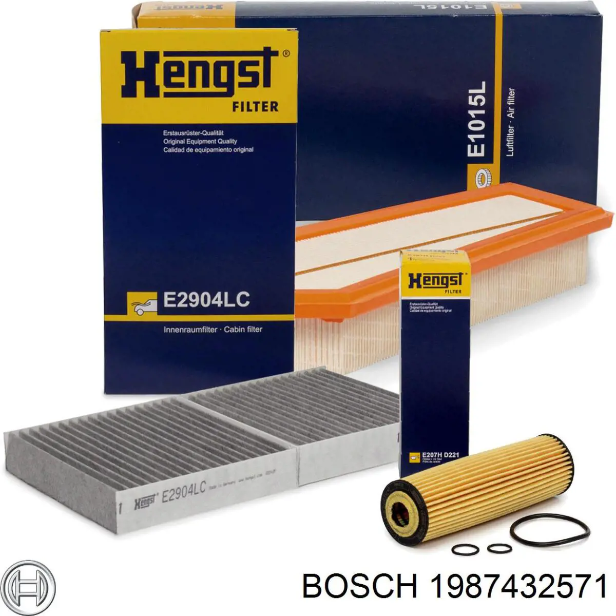 Фільтр салону 1987432571 Bosch