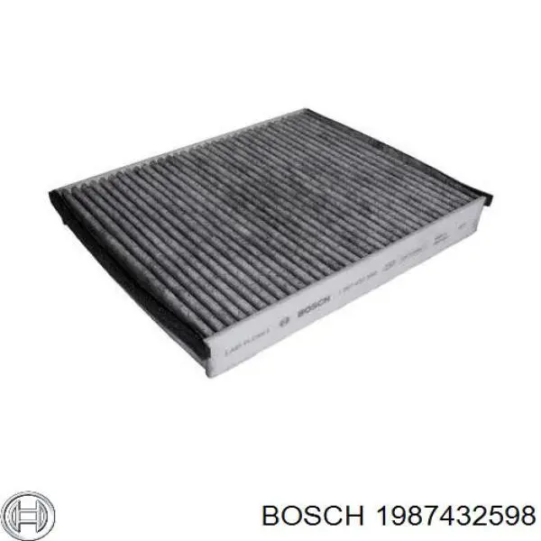 1987432598 Bosch фільтр салону