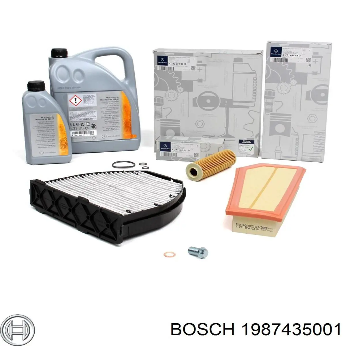 Купити 1987435001 Bosch Фільтр салону вугільний
