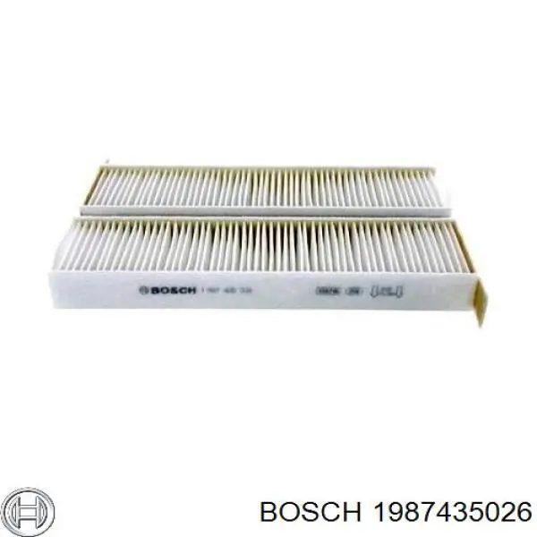 Повітряний фільтр салону Bosch 1987435026