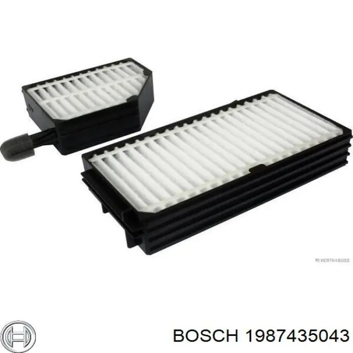 Повітряний фільтр салону Bosch 1987435043
