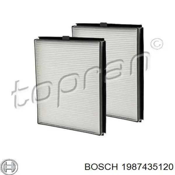 Фільтр салону 1987435120 Bosch