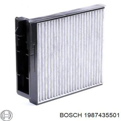 Фільтр повітряний обігрівача Bosch 1987435501 ціна, від 10.40 USD
