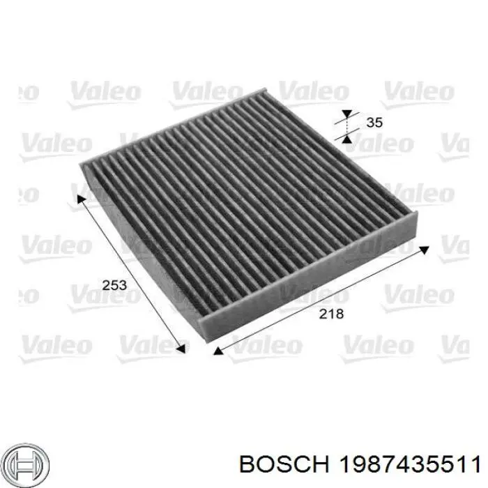 Фільтр салону 1987435511 Bosch