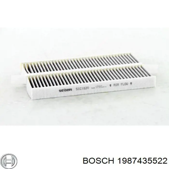 1987435522 Bosch Внутрішньосалонний фільтр