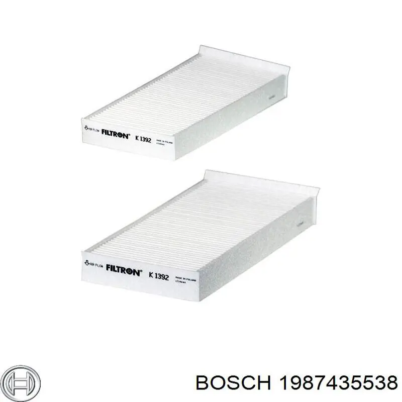 Фільтр повітряний обігрівача Bosch 1987435538 ціна, від 18.56 USD