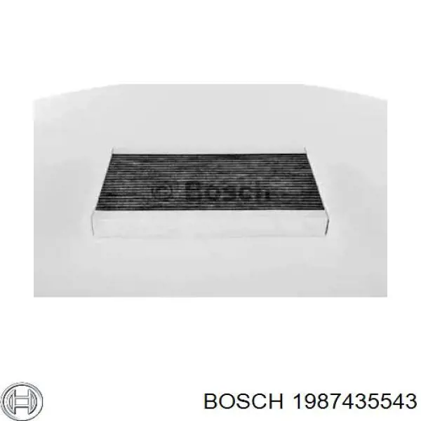 Повітряний фільтр салону Bosch 1987435543
