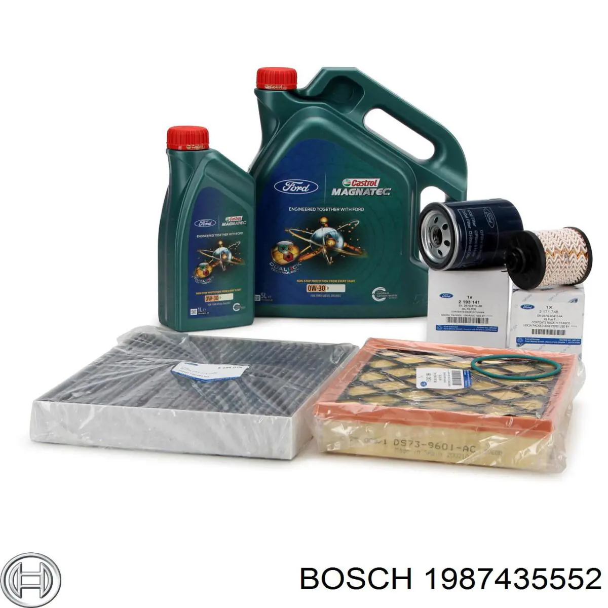 Фільтр повітряний обігрівача Bosch 1987435552 ціна, від 7.71 USD