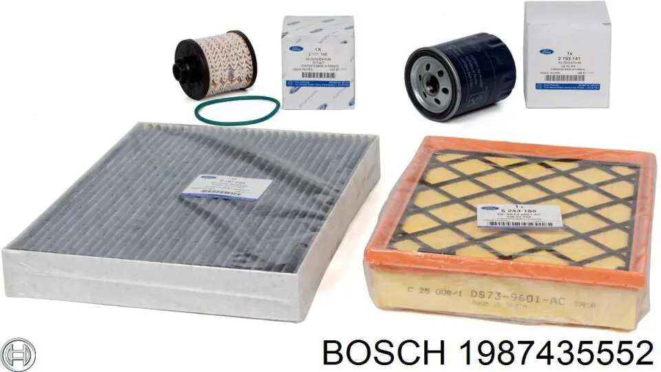 Купити 1987435552 Bosch Фільтр салону вугільний