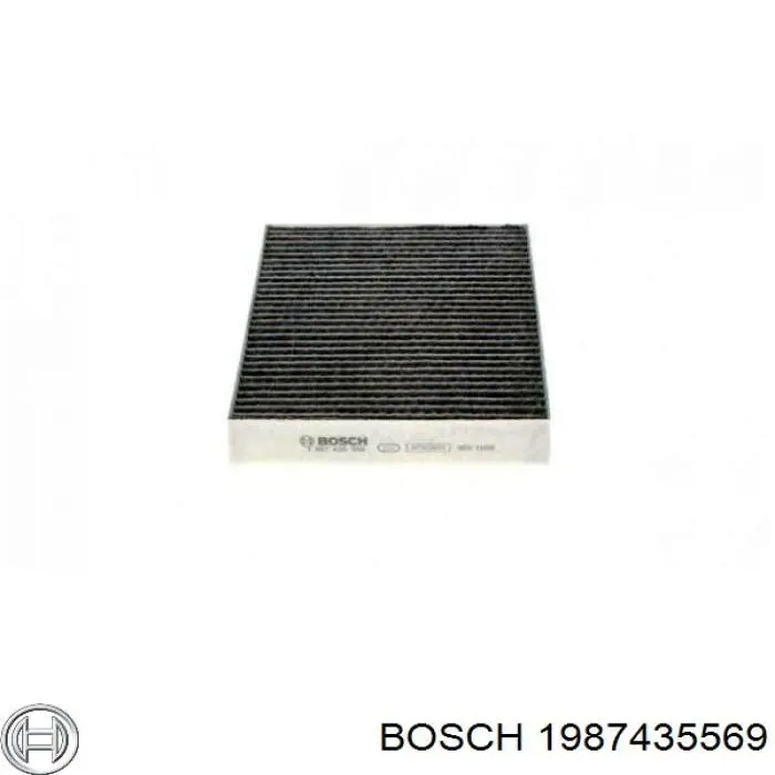 Фільтр салону 1987435569 Bosch