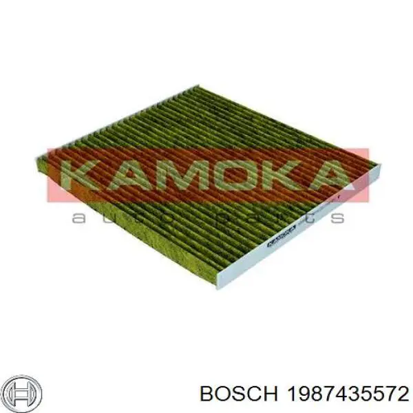 Повітряний фільтр салону Bosch 1987435572