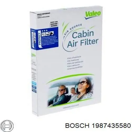 Купити 1987435580 Bosch Фільтр салону вугільний