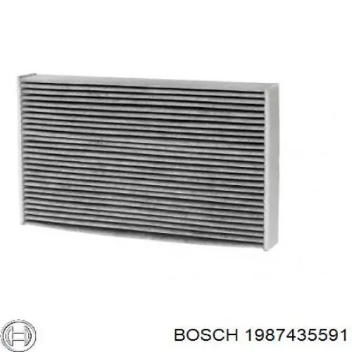 Повітряний фільтр салону Bosch 1987435591