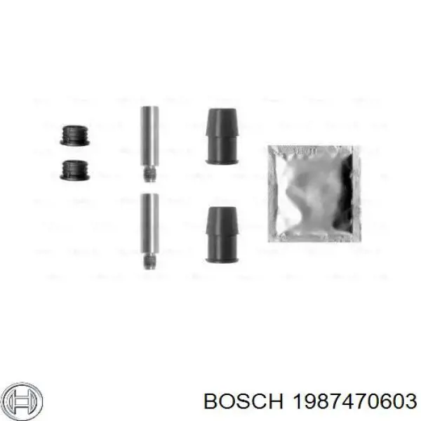Ремкомплект переднього супорту 1987470603 Bosch