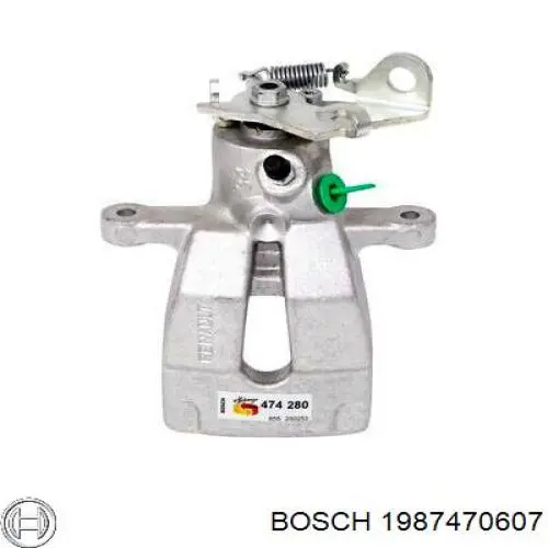 Купити 1987470607 Bosch Супорт гальмівного, заднього