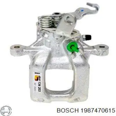 Купити 1987470615 Bosch Ремкомплект переднього супорту