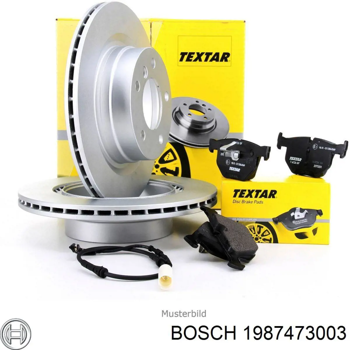 1987473003 Bosch Датчик зносу гальмівних колодок, задній