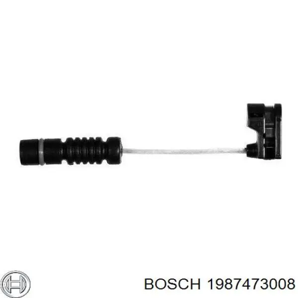 1987473008 Bosch датчик зносу гальмівних колодок, передній