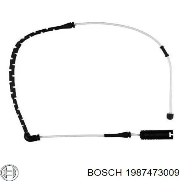 1987473009 Bosch датчик зносу гальмівних колодок, передній