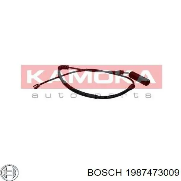 Датчик зносу гальмівних колодок, передній 1987473009 Bosch