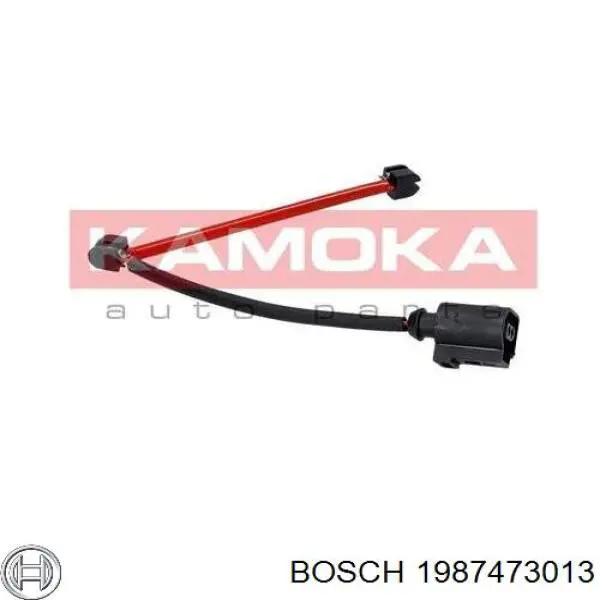Датчик зносу гальмівних колодок, задній Bosch 1987473013 ціна, від 4.81 USD