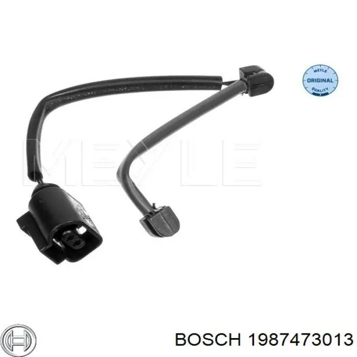 Датчик зносу гальмівних колодок, задній Bosch 1987473013
