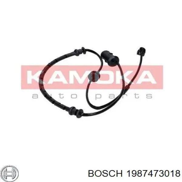 Датчик зносу гальмівних колодок, передній Bosch 1987473018
