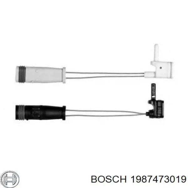 Датчик зносу гальмівних колодок, передній лівий Bosch 1987473019 ціна, від 4.48 USD