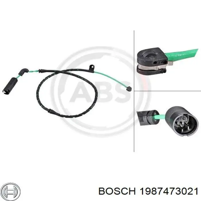 Датчик зносу гальмівних колодок Bosch 1987473021