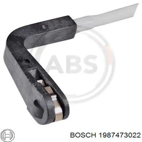 Датчик зносу гальмівних колодок, передній 1987473022 Bosch