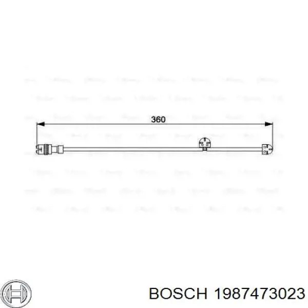 1987473023 Bosch Датчик зносу гальмівних колодок, передній лівий