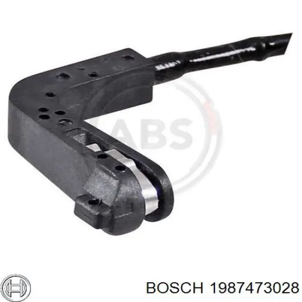 Датчик зносу гальмівних колодок, передній 1987473028 Bosch