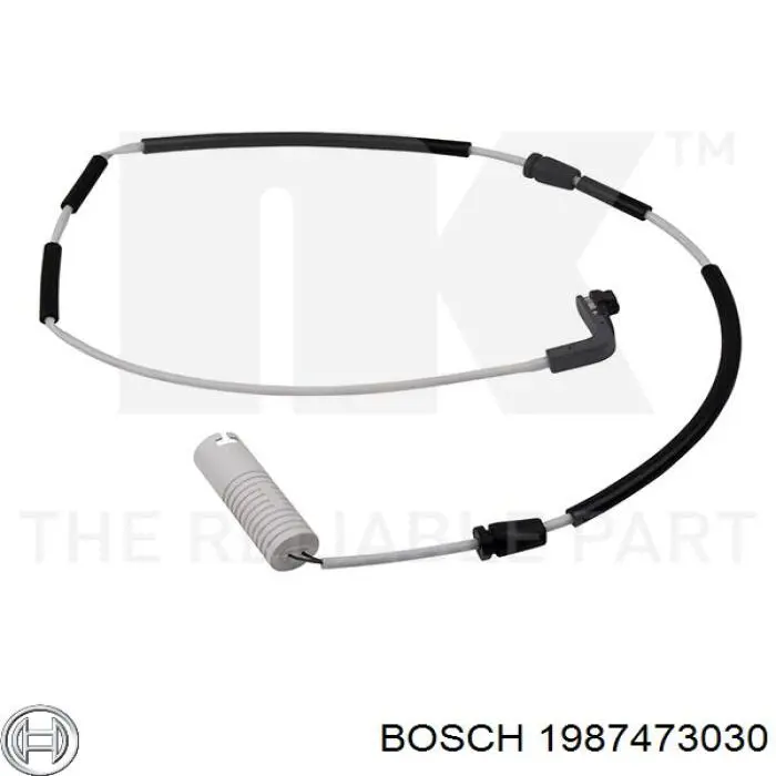 Датчик зносу гальмівних колодок, передній 1987473030 Bosch